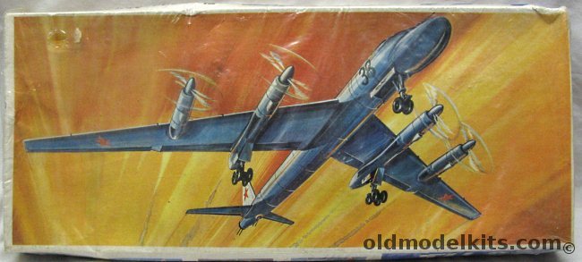 KVZ 1/100 Tu-20 Bear (Tu-95) - USSR/Soviet Air Force plastic model kit